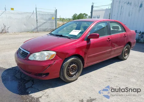 2007 Toyota Corolla Ce/Le/S z USA, uszkodzony, nr VIN 2T1BR32E37C757242